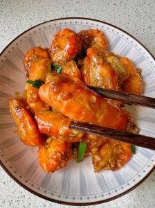 芥末罗氏虾怎么调汁_鲜香脆弹，味蕾享受！