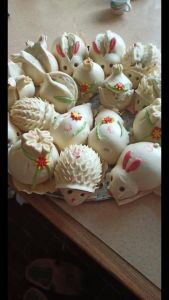 手工花馒头图片大全：多款精美手工花造型的馒头展示与制作欣赏