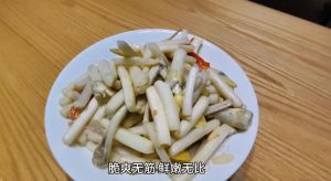 吃藕带需要先焯水吗_焯水炒藕带更脆香，凉拌蒜醋香油香