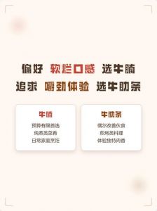 牛肋条与牛腩的区别_牛肋条Q弹，牛腩软烂，做法不同！