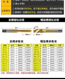 丝锥使用方法和注意事项_丝锥垂直对准眼孔，均匀用力攻丝，注意细节防报废