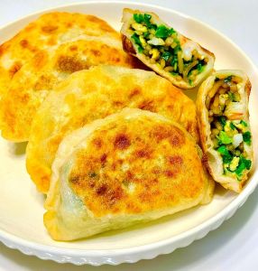 韭菜猪肉馅盒子烙几分钟_馅料关键，烙制有方