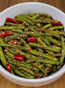 干煸豆的做法怎么做_干煸豆角，家常美味，做法简单！