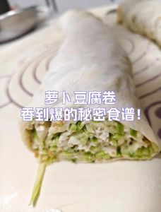 豆腐卷的做法_豆腐卷馅料做法，煎制酥脆美味