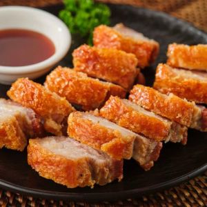 脆皮五花肉口味梅干_酥烂入味家常菜