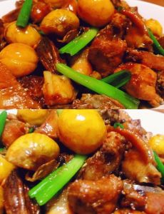板栗烧鸡最简单做法_电压力煲板栗烧鸡，肉质酥烂栗子香