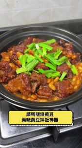 黄豆酱焖鸭的做法_选对料火候到，酱香浓郁肉鲜美