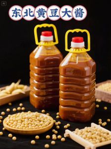 东北大豆酱和豆瓣酱的区别_黄豆发酵，温和豆香