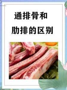 猪肋条和排骨区别_红烧烤炖炖煮各有妙用