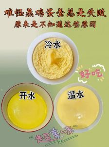 家庭版水蒸蛋做法_滑嫩秘诀全攻略