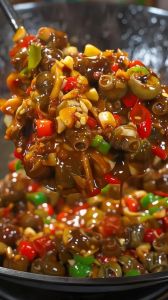 紫苏炒田螺家常做法_广东夜市香辣下酒菜