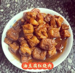 油豆腐塞肉馅的家常做法_家常豆腐塞肉，软糯鲜美易做