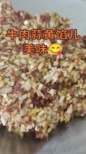 蒜黄肉饺子的家常做法_蒜黄肉饺子，鲜美营养，驱寒消炎！
