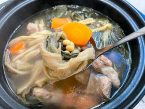 淡菜干汤的家常做法_清爽淡菜蛋瓜汤，夏日解暑好选择