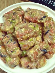 农家菜卷子的做法大全_菠菜韭菜木耳馅，香鲜可口易上手