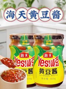 黄豆酱不该和什么一起吃_忌海鲜水果刺激，过期勿食