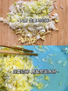 大白菜猪肉饺子馅做法_和面调馅煮饺子步骤