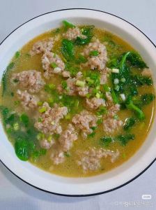 氽肉丸子的制作方法_雨季氽丸子，暖心家常菜