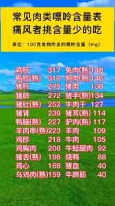 鸡肉和鸭肉的嘌呤含量_痛风患者鸡肉鸭肉怎么吃？