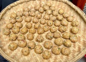 农村大圆子最简单做法_家乡味道大圆子，年节时令美食