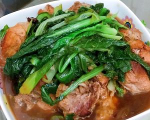 排骨小白菜的家常做法_清淡鲜美，原味好滋味