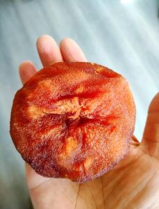 家常干柿子饼的做法图解_晒制出霜可食用