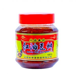 豆掰酱味精豆油_豆瓣酱，发酵辣椒豆香