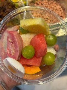 樱桃汁柚子多肉的清新搭配与提味妙招，轻松打造夏日水果甜品新体验