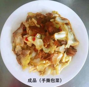 炒茴子白的家常做法_酸辣不烂子，香辣可口！