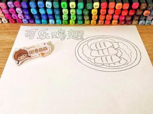 三汁焖鸡翅漫画图片_三汁焖鸡翅酱香浓郁 家常美味