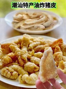 油炸猪皮脂肪含量高吗_猪皮脂肪高，油炸酥脆但需适量