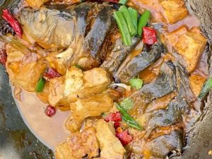 铁锅炖鮰鱼的家常做法_家常炖鮰鱼，鲜嫩入味做法