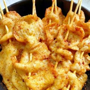 油炸鸡里脊肉串热量高吗_油炸鸡里脊热量高，脆皮里脊做法分享