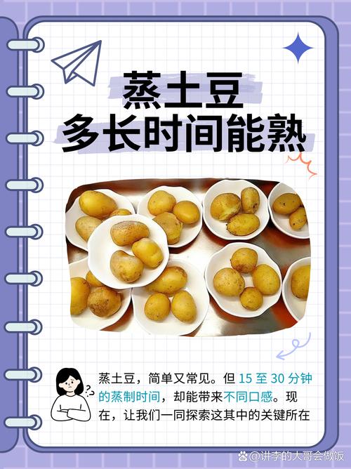整个土豆蒸多长时间熟_蒸土豆多久？块大小火力都影响，筷子戳不进就熟了！