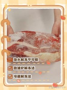 一分钟解冻肉的方法_厨师表哥教你快速解冻肉，1分钟搞定！