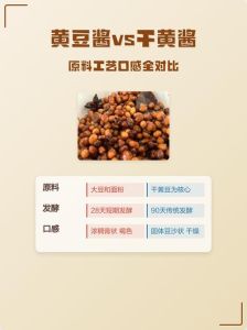 黄豆酱和干黄酱一样吗_风味质地大不同