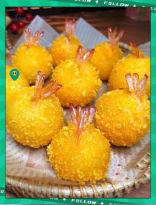 黄金虾的做法_酥脆诱人，简单美味！