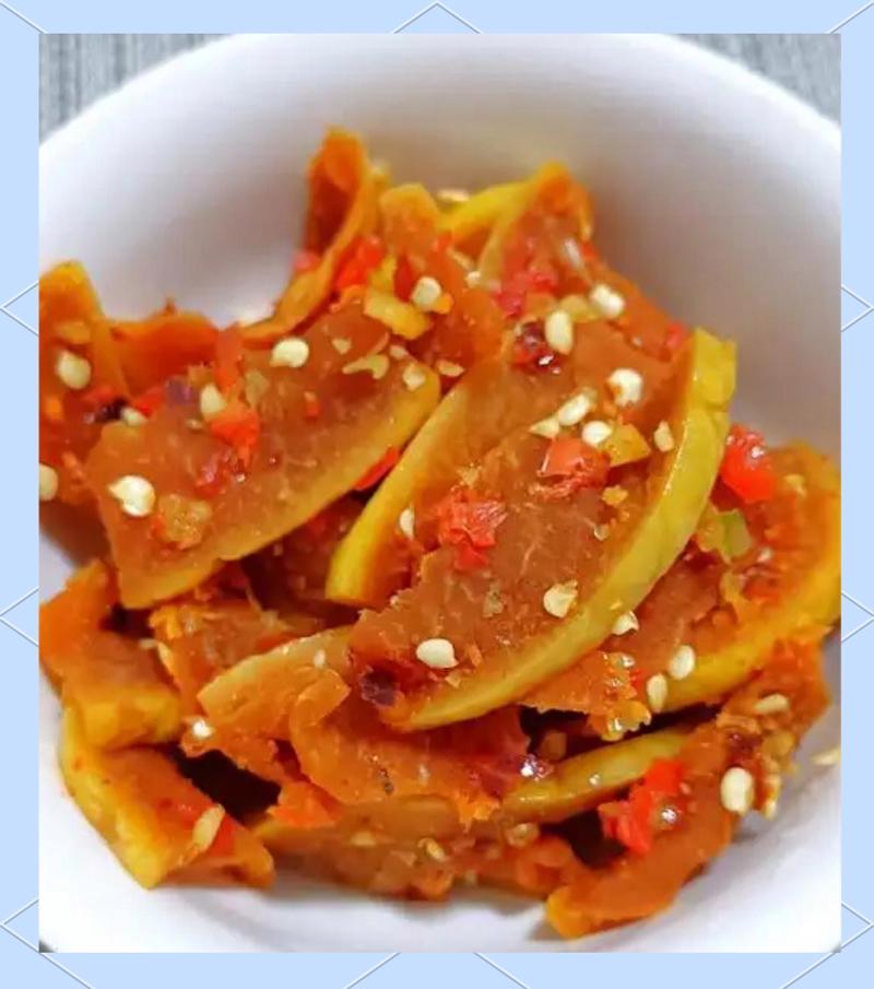 腌制柚子皮的做法_柚子皮腌咸菜，祛苦提香超好吃！