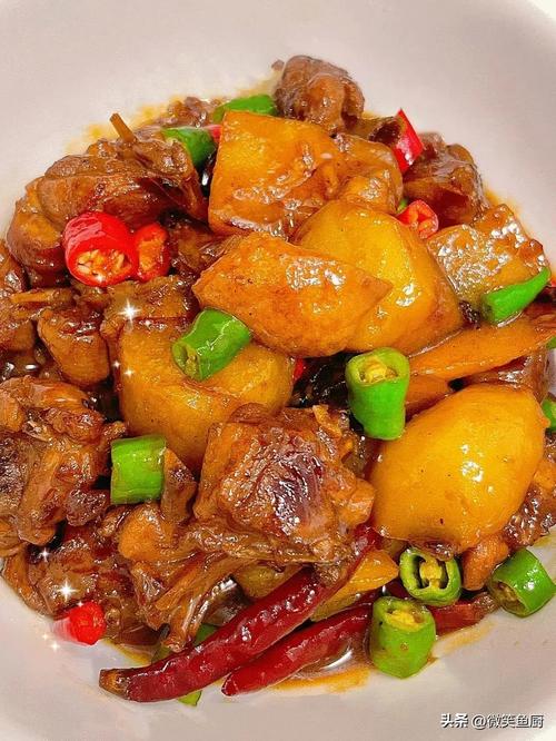 土豆焖鸭的做法_土豆焖鸭，家常菜，粉糯醇厚，做法简单