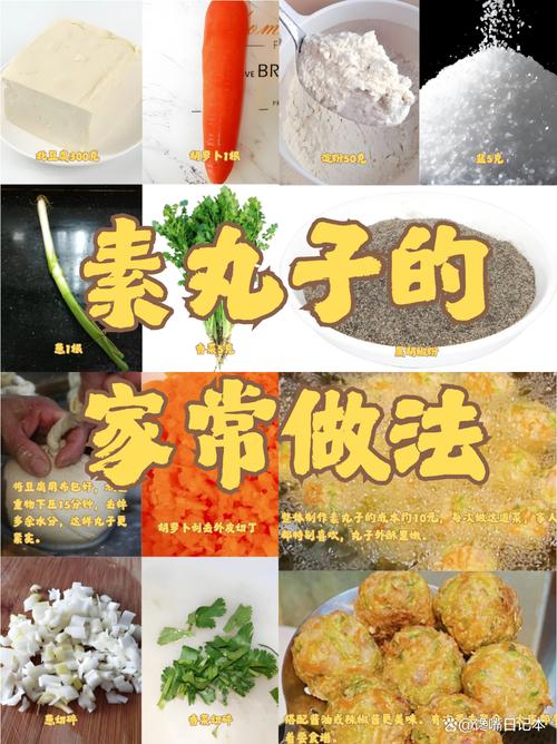 十种素丸子做法_蒸素肉丸子，香简单易做