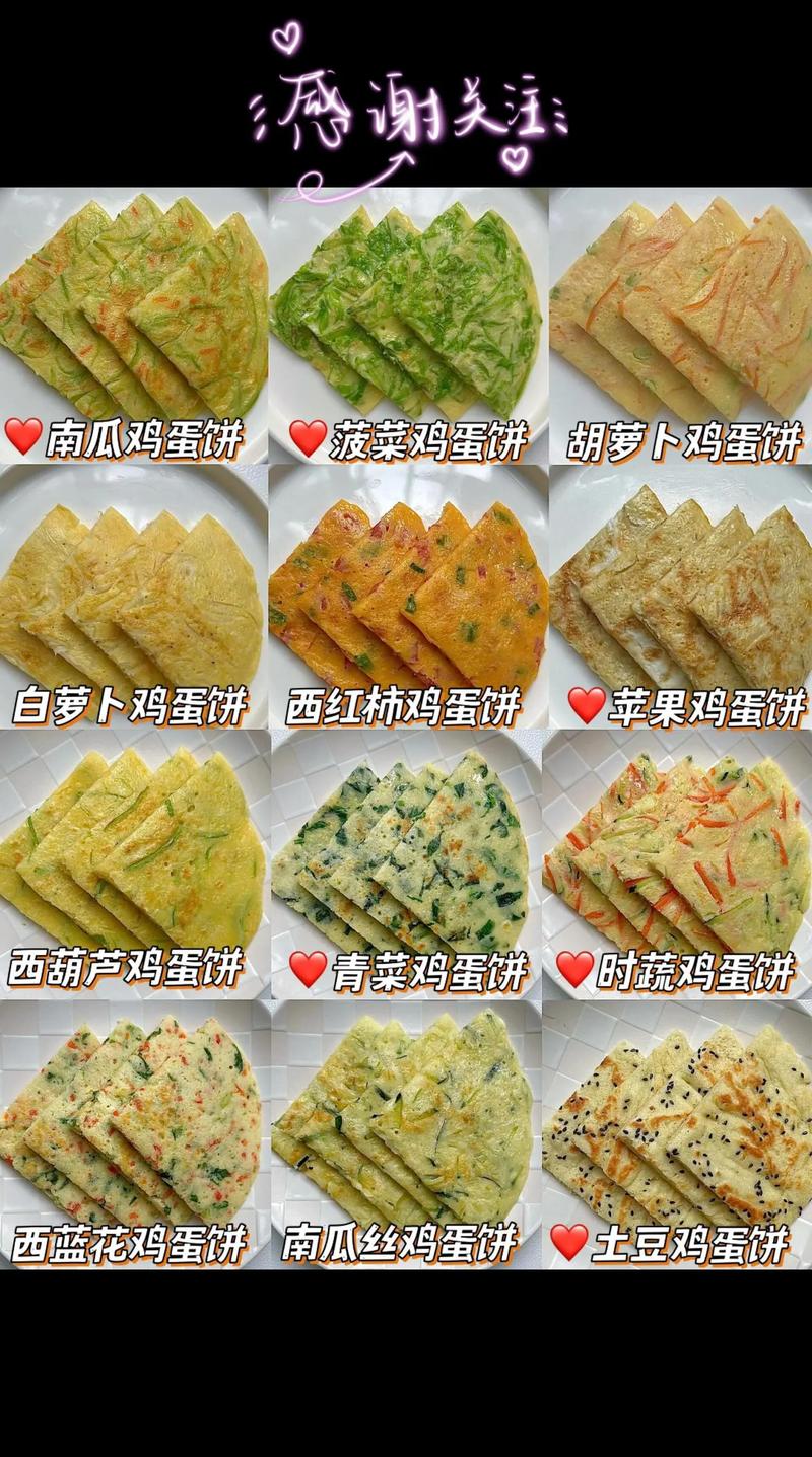 米蛋小煎饼的做法_煎蛋饼，早餐点心新选择