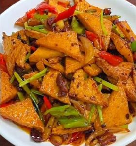 干锅千叶豆腐的做法_干锅千叶豆腐这样做才Q弹入味