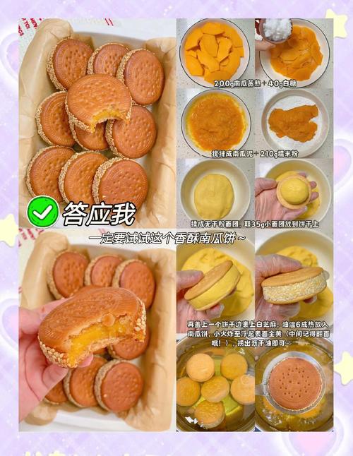 煎南瓜饼的做法_松软香甜，简单易做