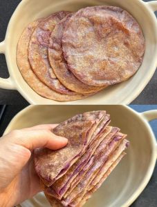 紫薯饼的做法_香甜软糯，简单易学！