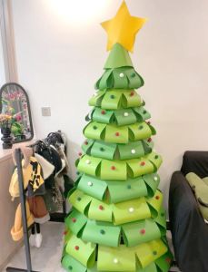圣诞树的做法_9种圣诞树手工，3-8岁宝宝动手又动脑