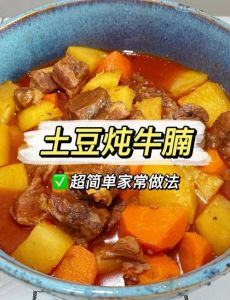 土豆胡萝卜烧牛肉的做法_牛肉土豆炖菜 营养美味 宝宝拌饭