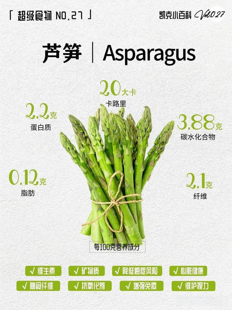 怎么挑好的芦笋_芦笋怎么挑？鲜亮粗壮，美味营养！