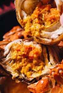 清蒸螃蟹的做法_捆扎快蒸姜醋蘸，鲜美不翻壳