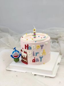 机器猫蛋糕的做法_健康美味，戚风蛋糕