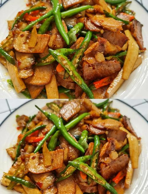 农家小炒肉的做法_农家小炒肉，暖胃下饭，驱寒好菜！